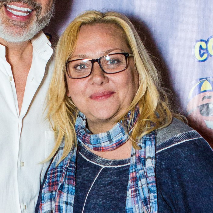 Nicole Sullivan in the audience at a Cool Beans Comedy show.