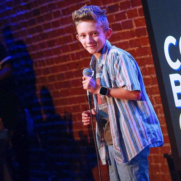 Aiden Arnold on the Ice House stage.