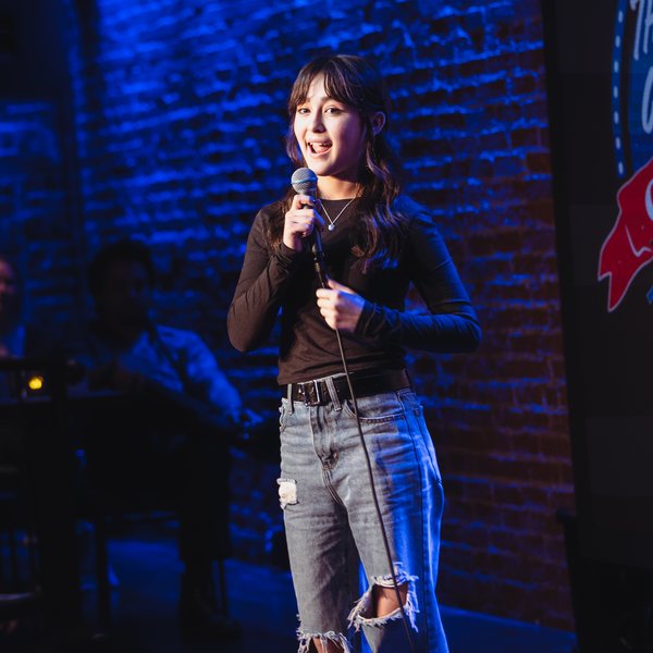 Brooklynn Pfirrman on the Ice House stage.