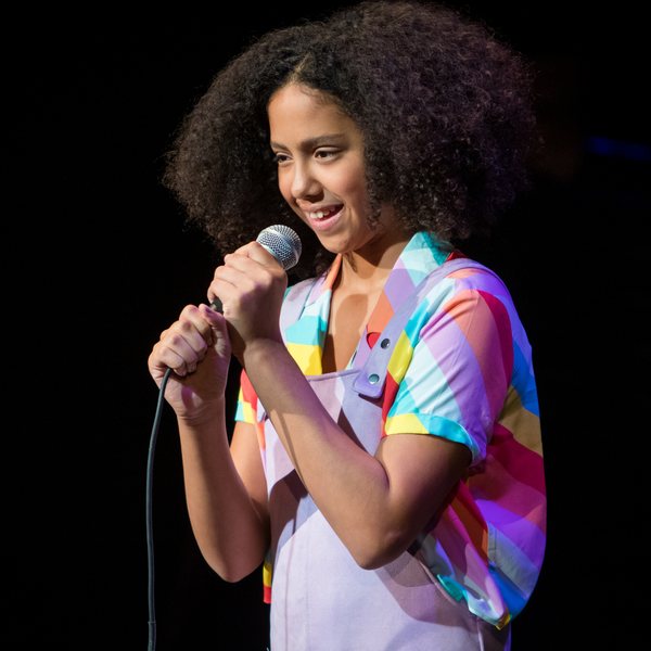 Chloe R. Fernandez on the Ice House stage.