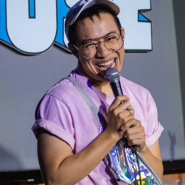 Chris Lam on the Ice House stage.