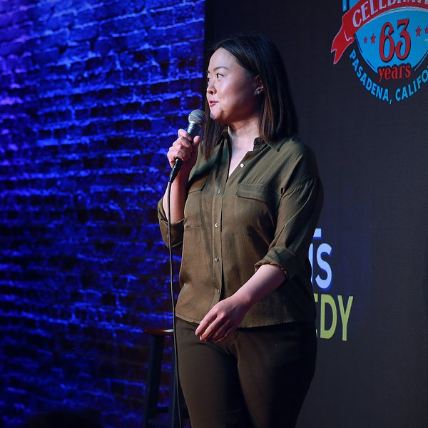 Elaine Chen on the Ice House stage.