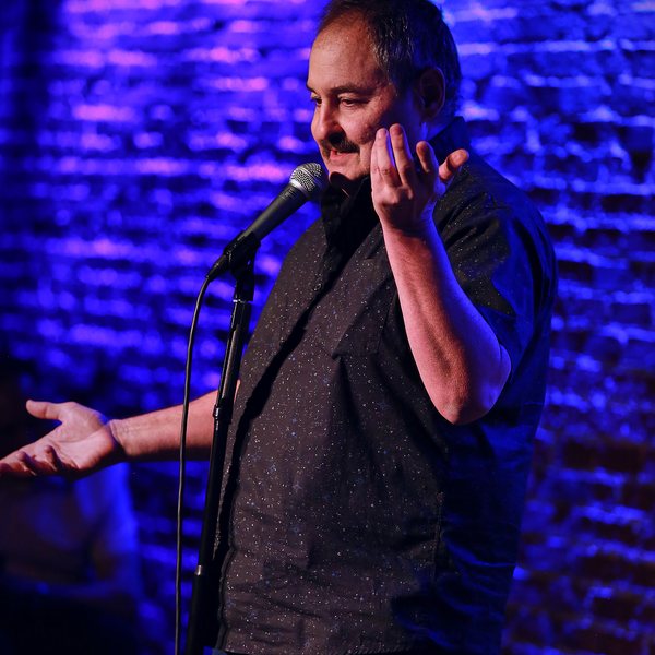 Howard Aronin on the Ice House stage.