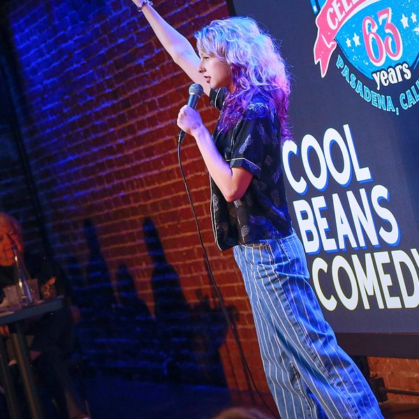 Lola Schell on the Ice House stage.