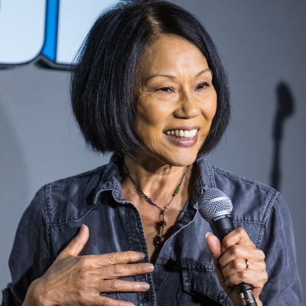 Marilyn Tokuda on the Ice House stage.