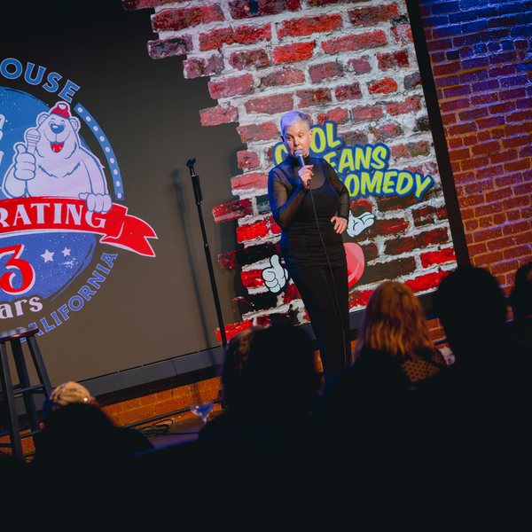 Renee Saifer on the Ice House stage.