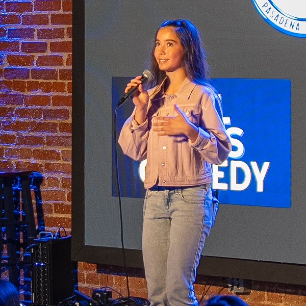 Valentina Lucido on the Ice House stage.