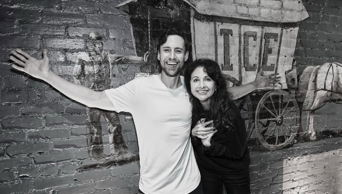 Corey Martin Craig and Suzanne Luna at the Ice House Comedy Club.